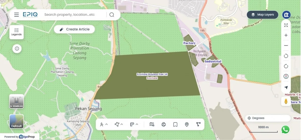 Tera buys 222 acres at Eco Business Park 7 for RM1.01b — photo 1
