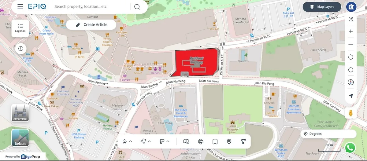 E&O and Majestic Gen to Buy Prime Jalan Kia Peng Site for RM189.9mil — photo 1